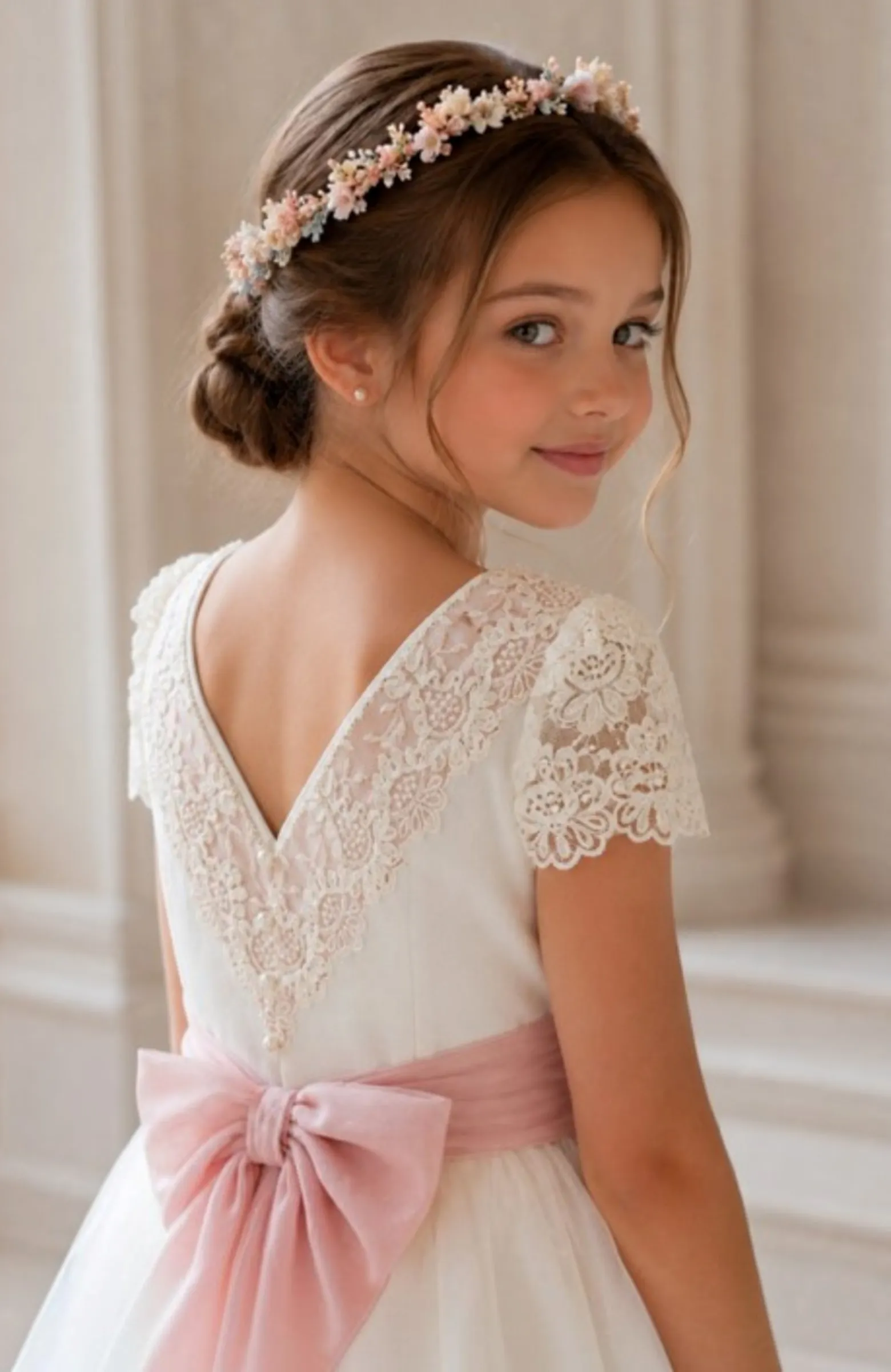 Vestido de Comunión Camelia