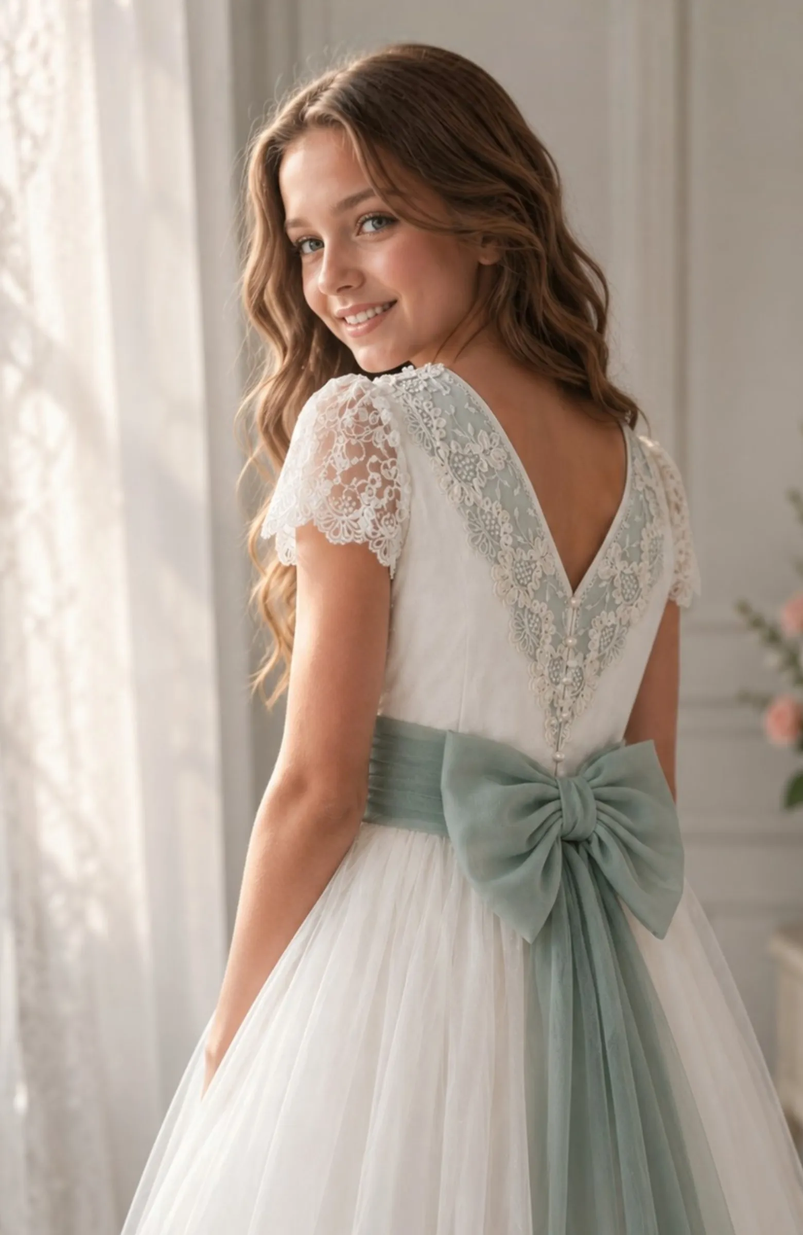 Vestido de Comunión Dalia