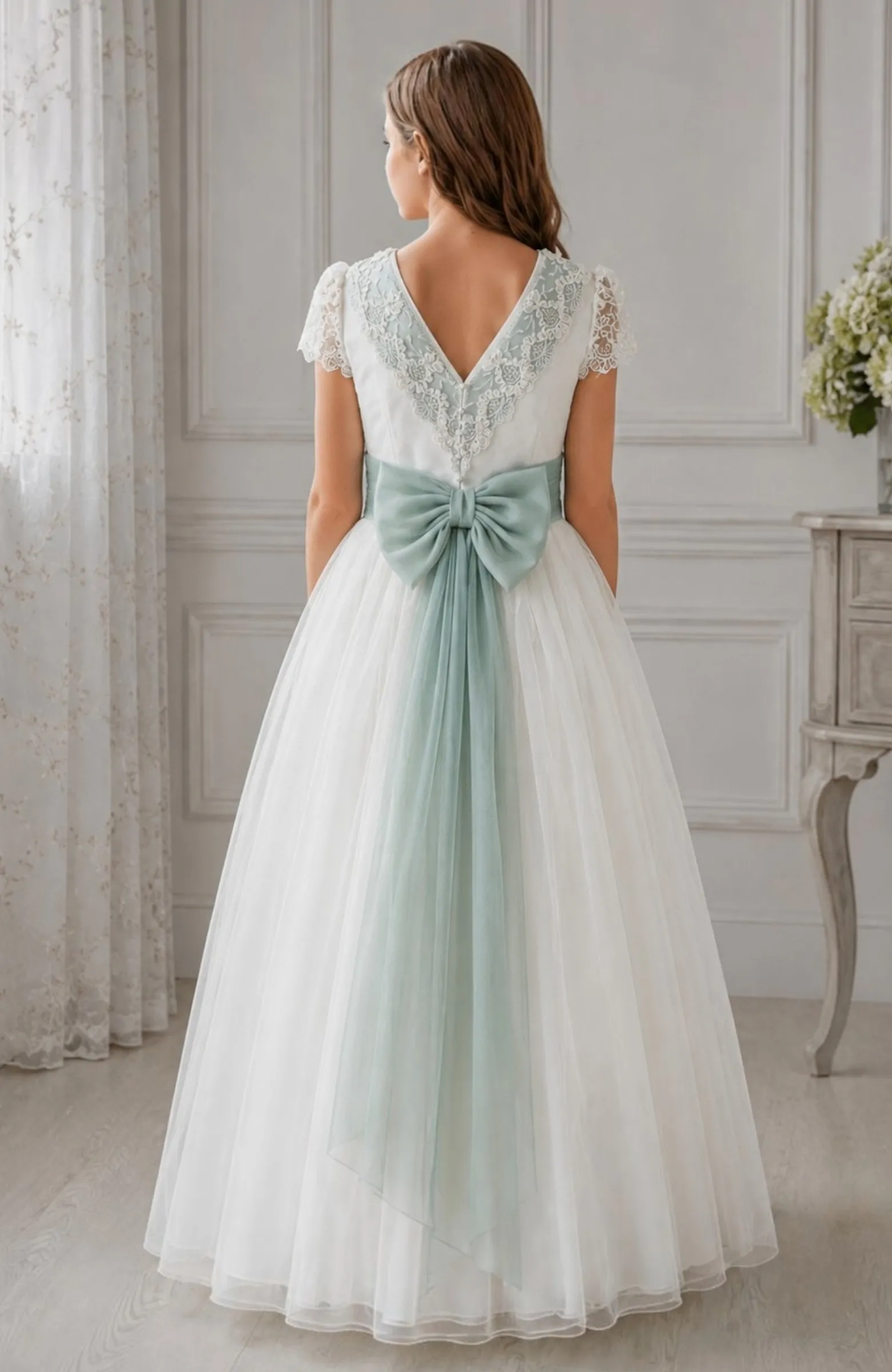 Vestido de Comunión Dalia