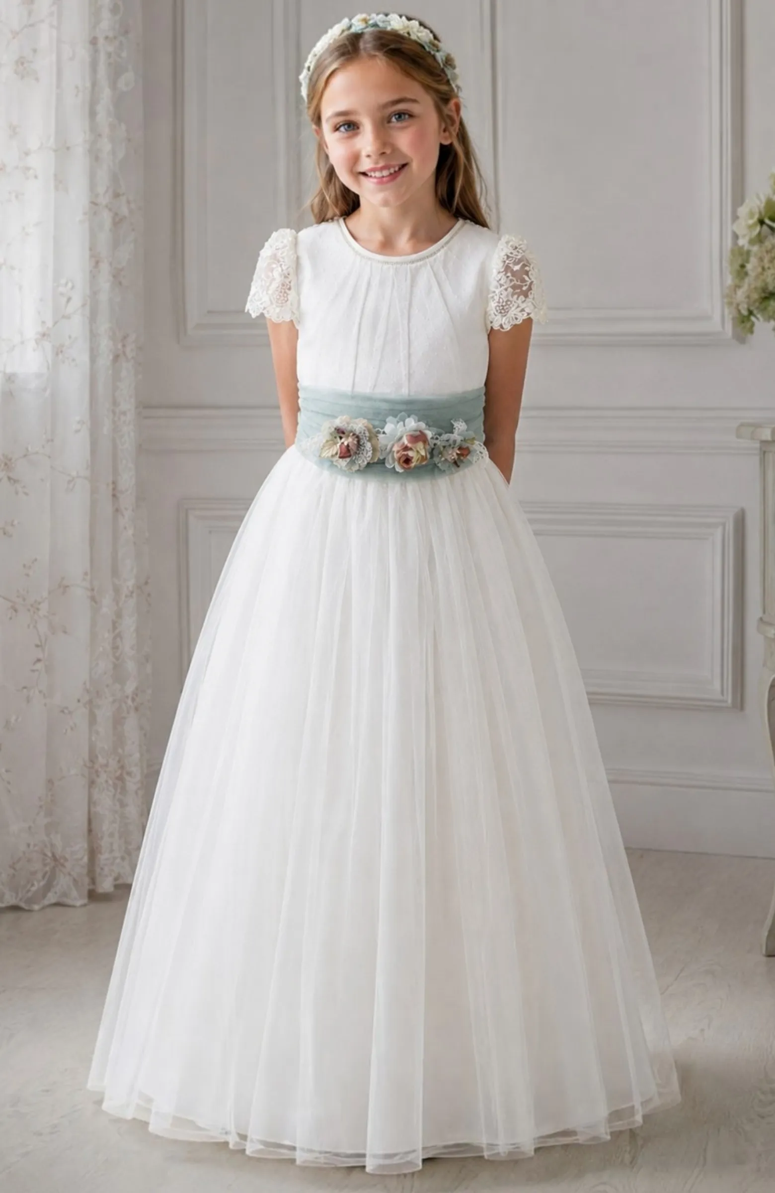 Vestido de Comunión Dalia