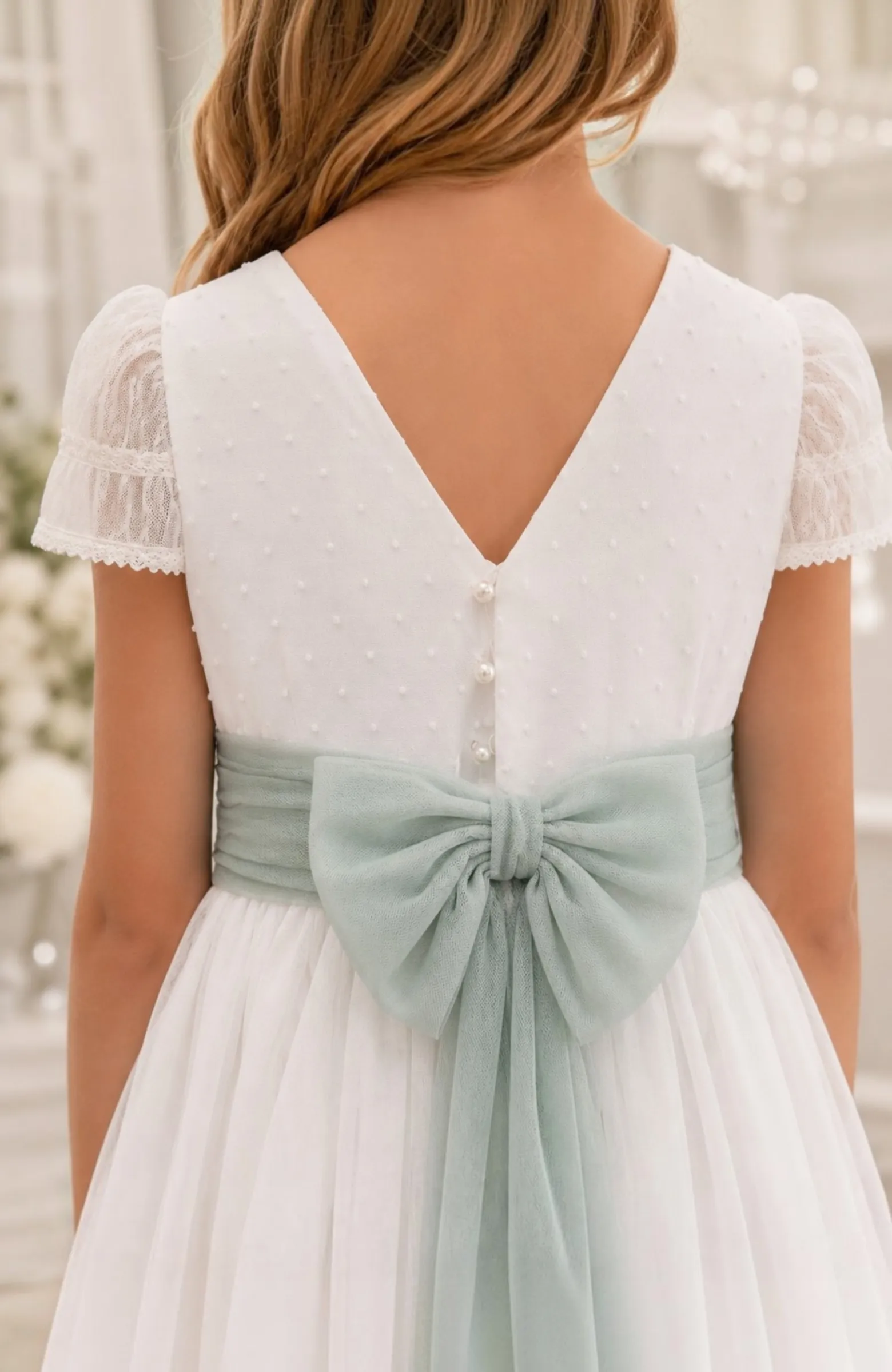 Vestido niña Comunión outlet Flora