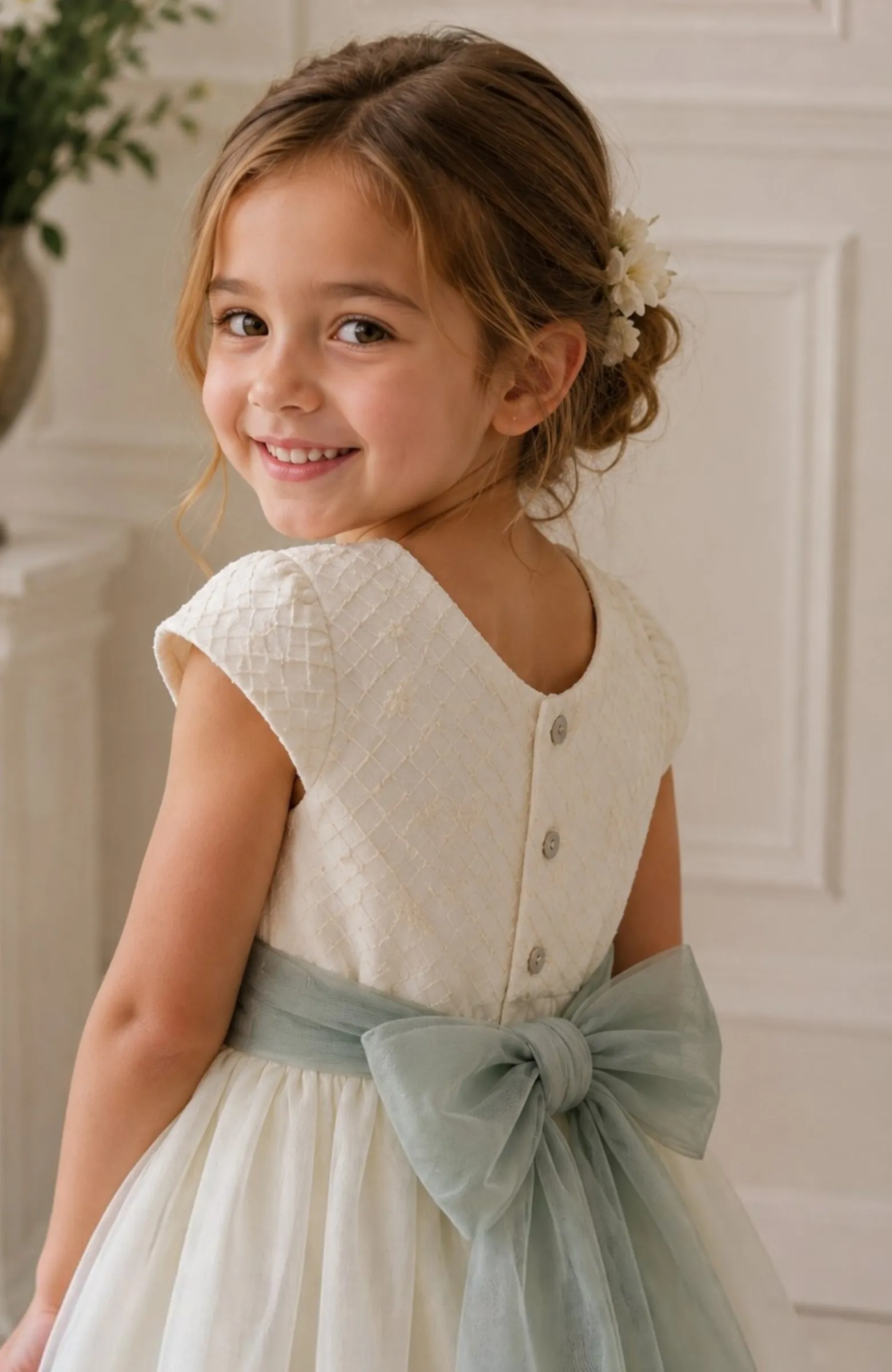 Vestido de Ceremonia Irina verde