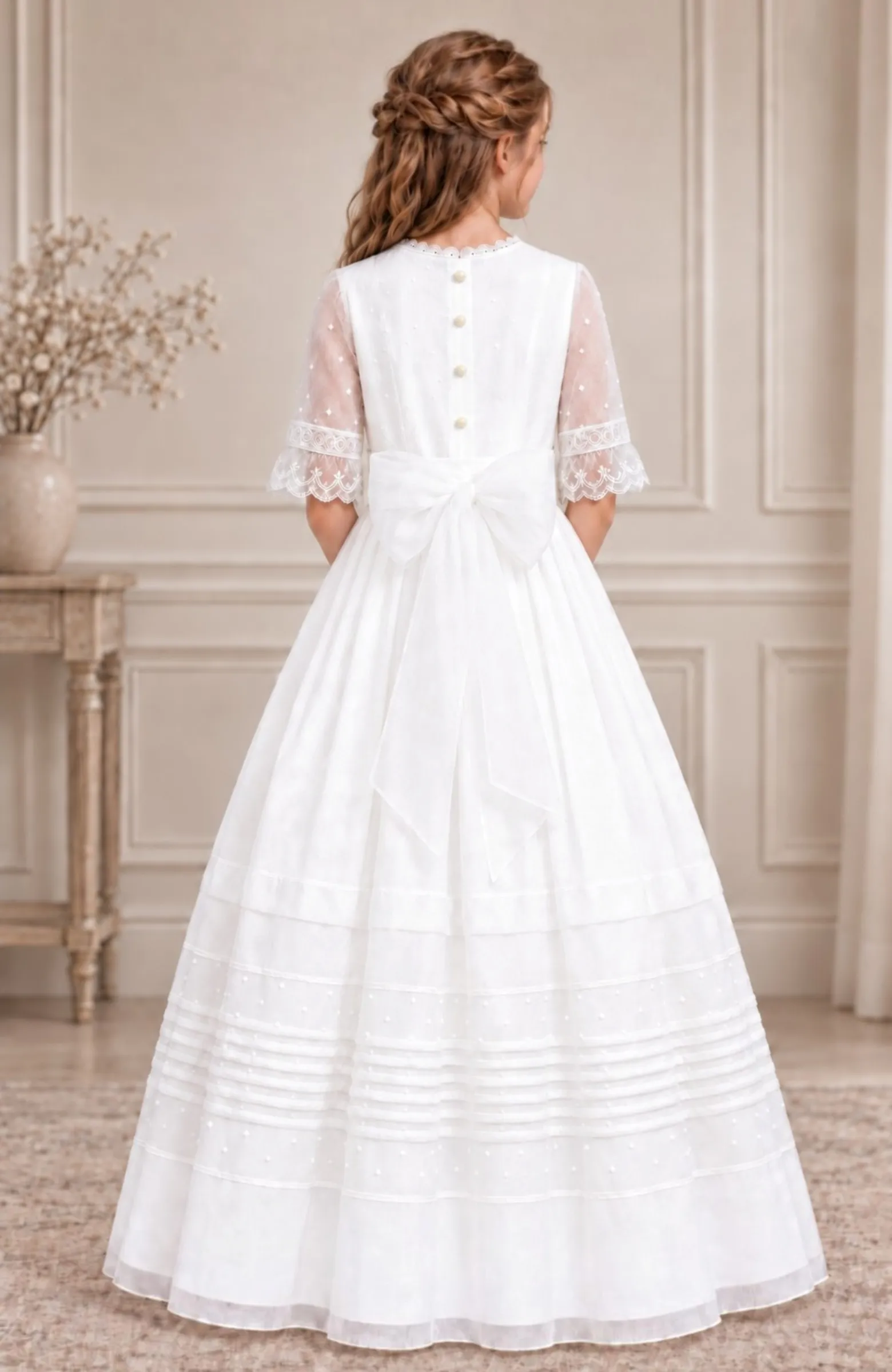 Vestido Comunión clásico Irene