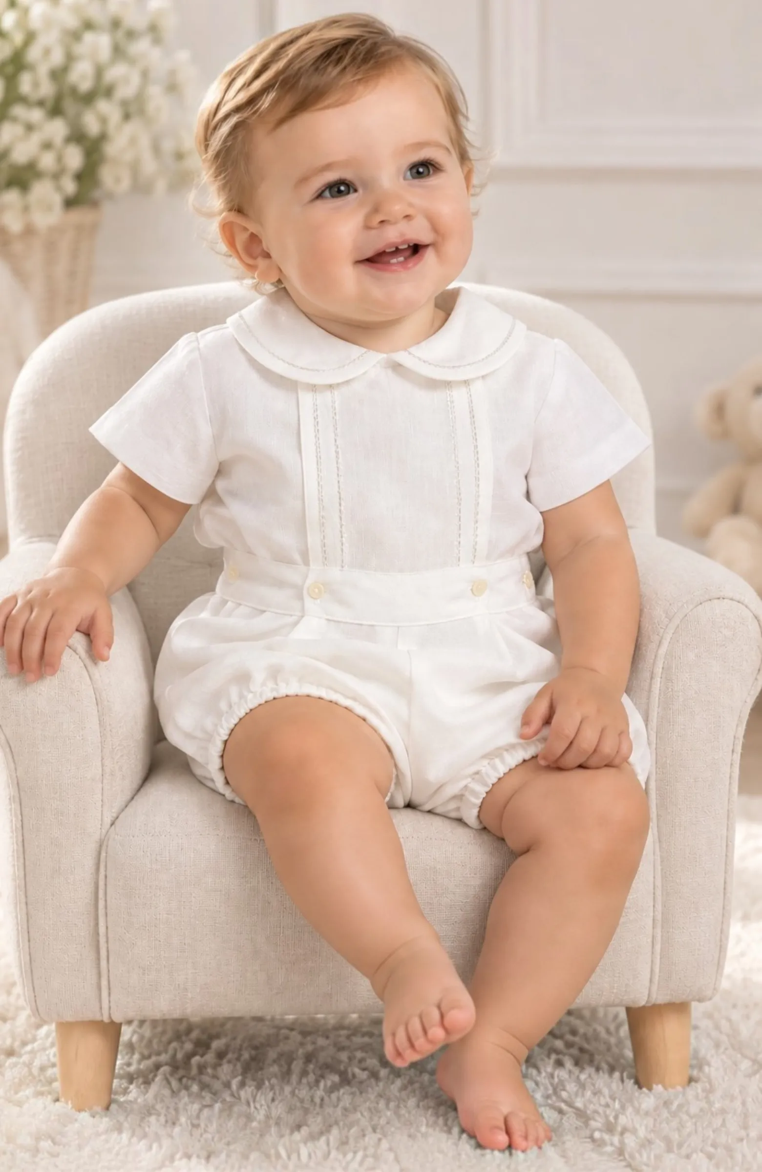 traje Bautizo batista inglesa vainicas Muse