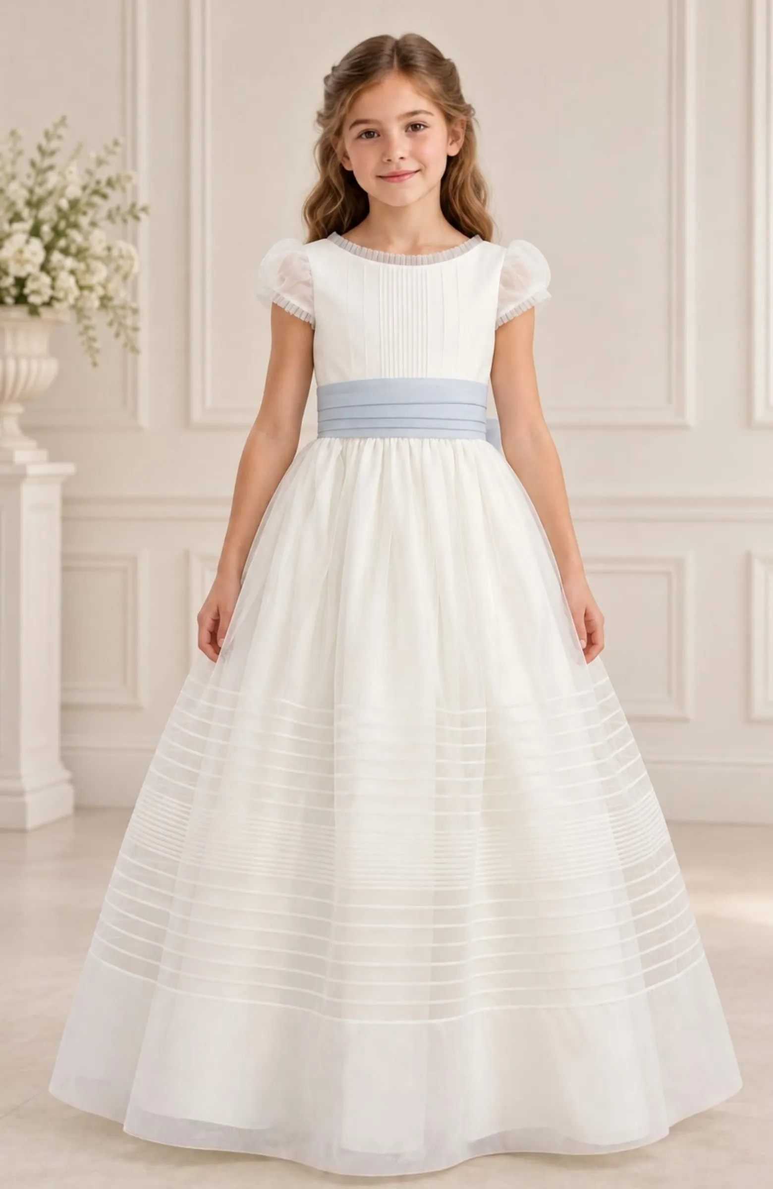 Vestido Comunión jaretitas ONIX