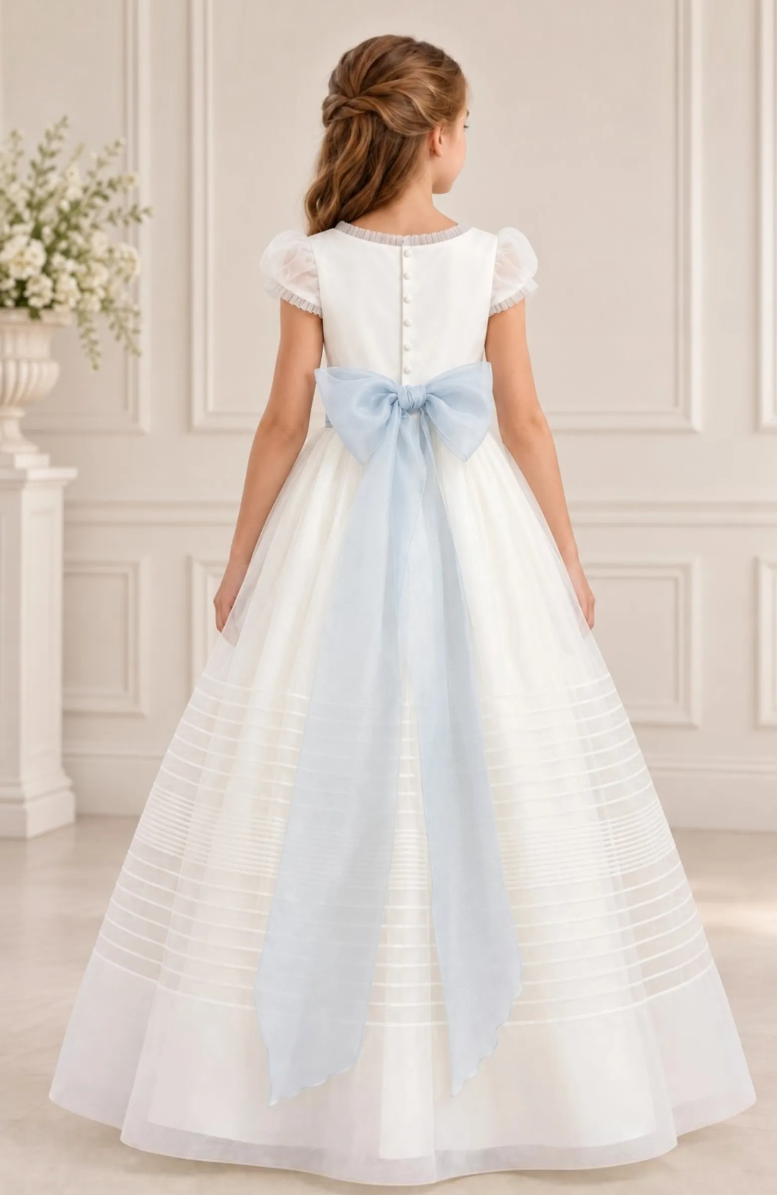 Vestido Comunión jaretitas ONIX