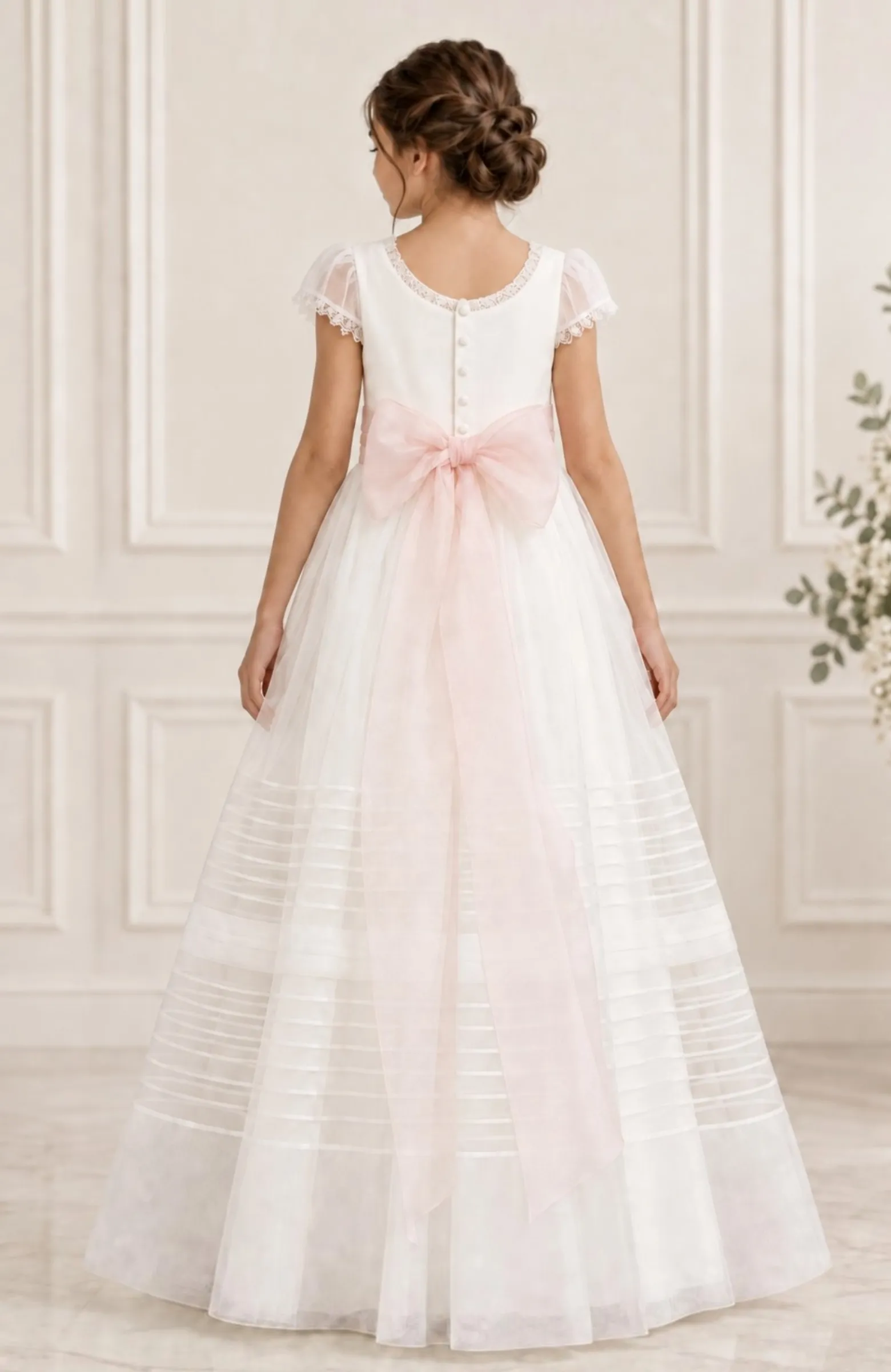 Vestido Comunión jaretitas Silex