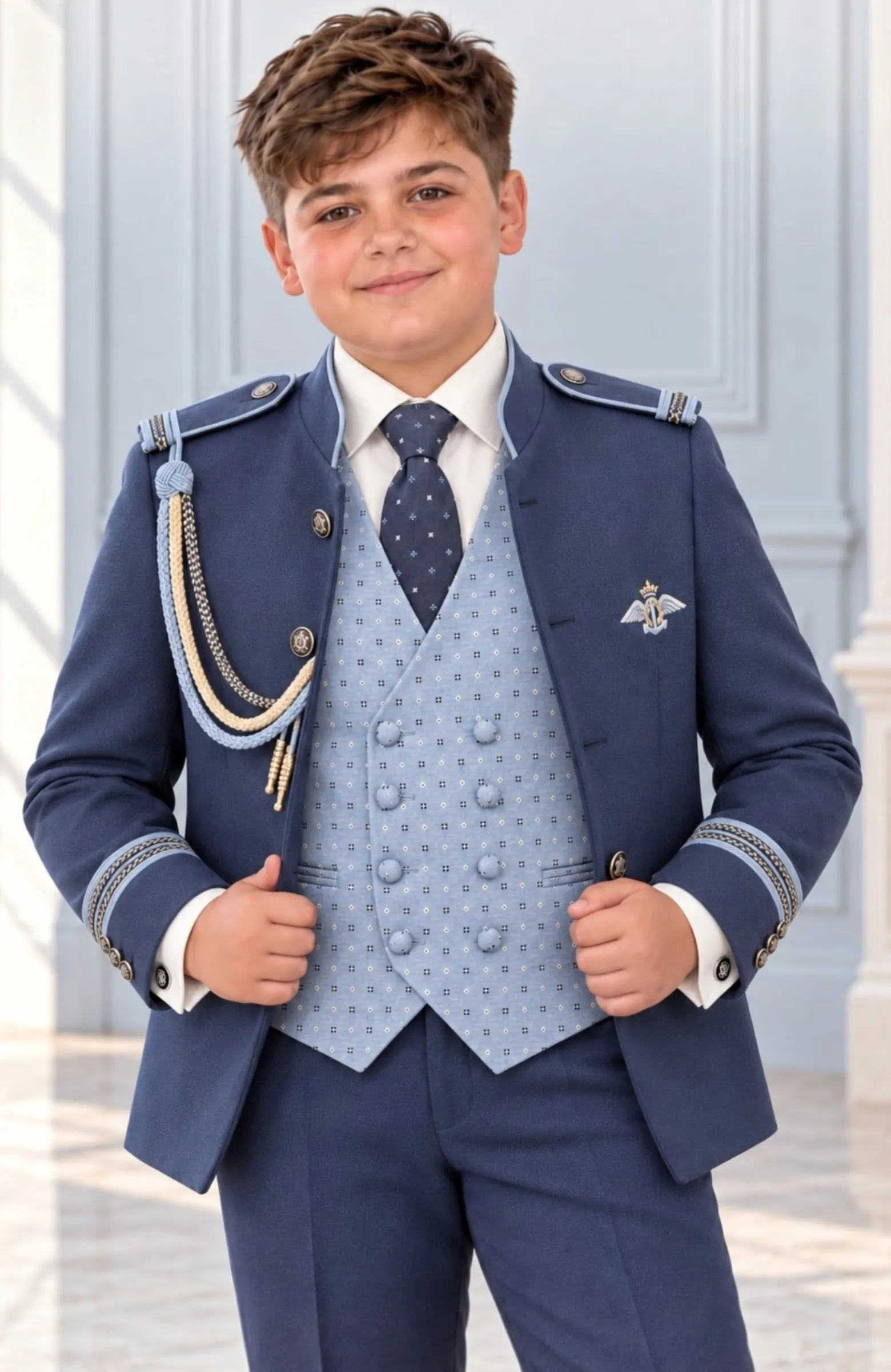 Traje de almirante de Comunión Torre