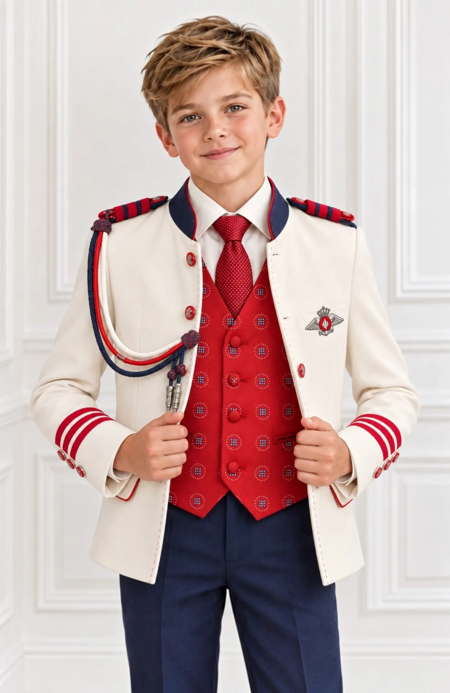 Traje de almirante Comunión 5 piezas Mimo