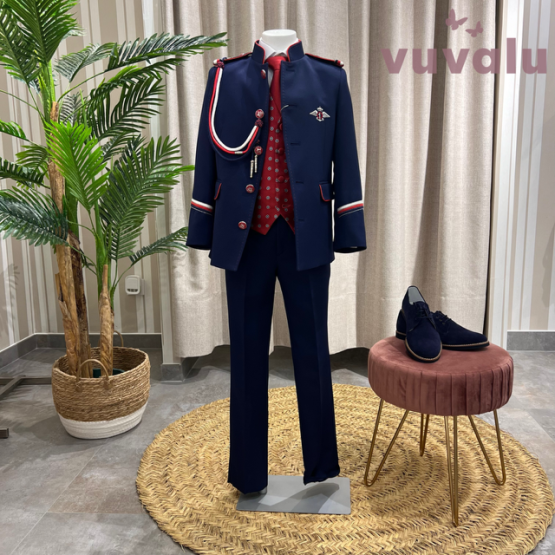 Traje de Almirante niño Comunión Leonardo