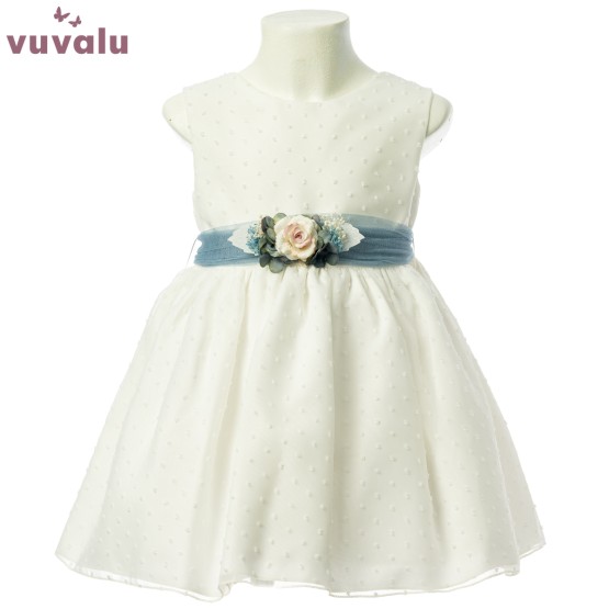 Vestido de Ceremonia Íria azul