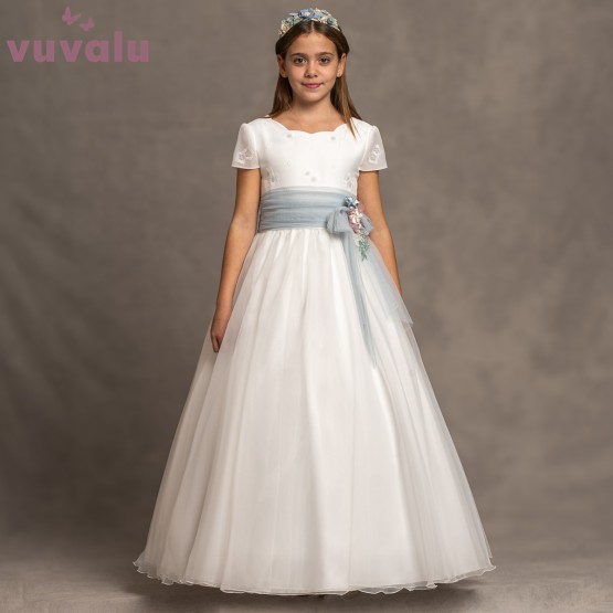 VESTIDO COMUNION NIÑA VENECIA