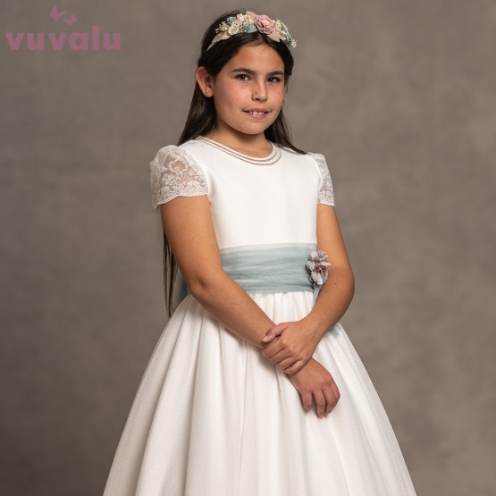 VESTIDO COMUNION NIÑA ROMA