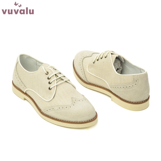 ZAPATO NIÑO blucher picado