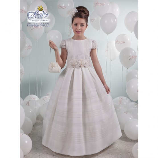 Vestido Comunion Anavig Colección 2017 Modelo 6407