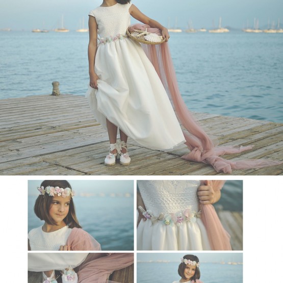 Vestido Comunion Lilus Colección 2017 Modelo 22103