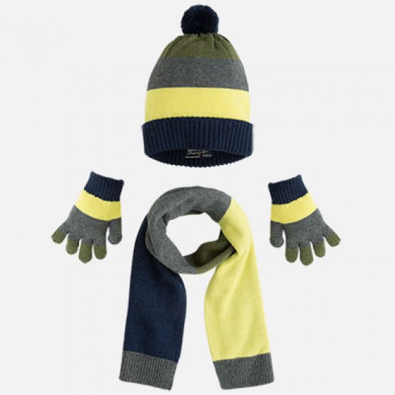 Gorro, Bufanda y Guantes Niño 10044