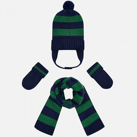 Gorro y Bufanda Niño Bebe 10009