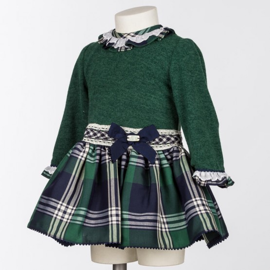  Vestido Niña Cuadros 10191