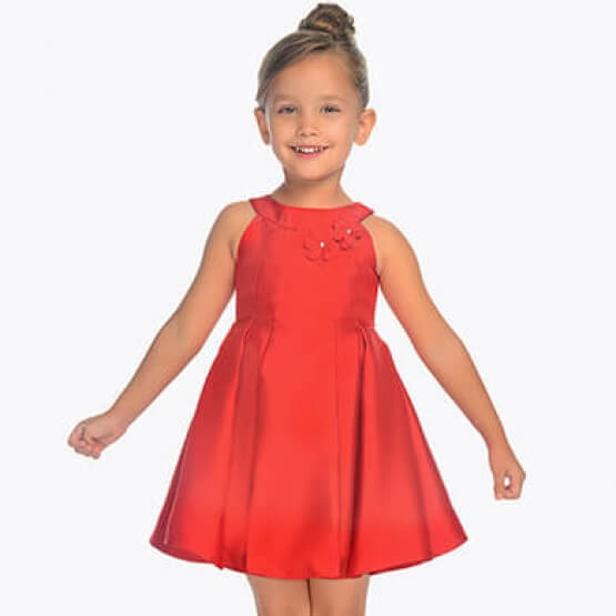 Vestido rojo 2025 niña mayoral