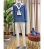Traje de marinero de Comunión Fabrizio azul
