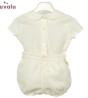 Conjunto bebé lino Ceremonia Leo