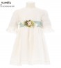 Vestido de Ceremonia para bebé Carla verde