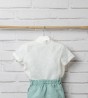 conjunto bebe lino verde