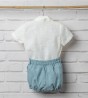 conjunto bebe lino oceano