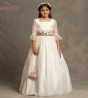 VESTIDO COMUNION NIÑA CARMY