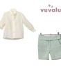 Conjunto niño ceremonia Lino Liam verde