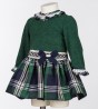  Vestido Niña Cuadros 10191