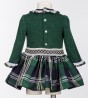  Vestido Niña Cuadros 10191