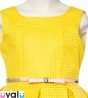 Vestido Amarillo Modelo 22781