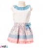CONJUNTO DE FALDA NIÑA DOLCE PETIT MODELO 2206