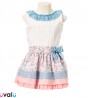 CONJUNTO DE FALDA NIÑA DOLCE PETIT MODELO 2206